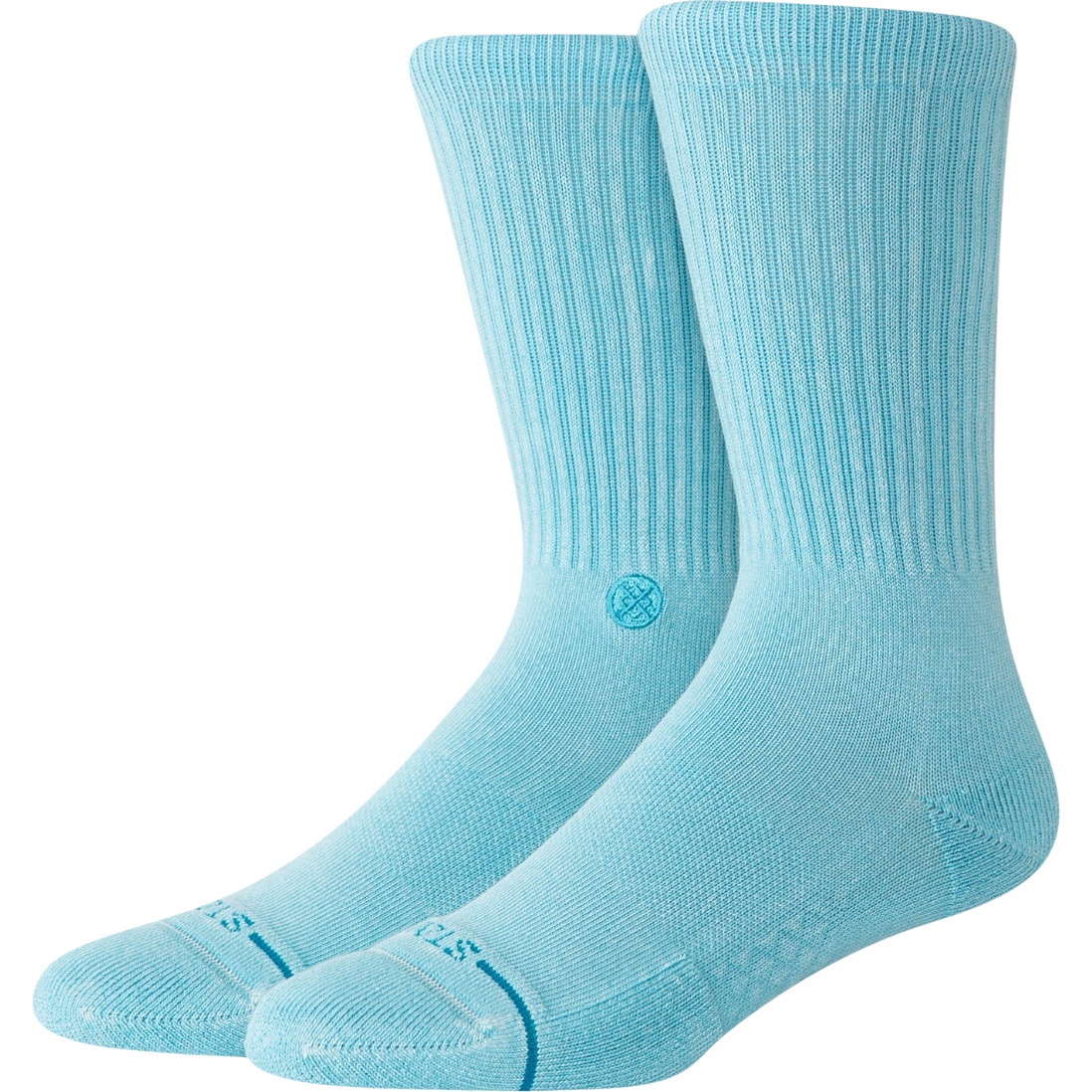 Chaussettes Unisexes « Icon » 2026 D' Stance , Modèle « Crew », Référence A556A25IDC - Electric Blue